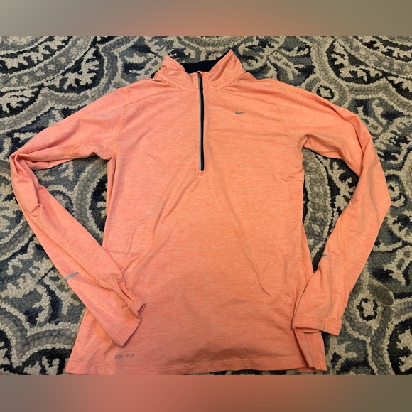 Nike Coral Dri-FIT Running Top - Picture 1 of 4